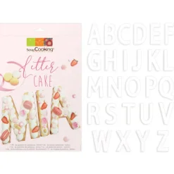 Best SCRAPCOOKING Kit Letter Cake 26 Lettres