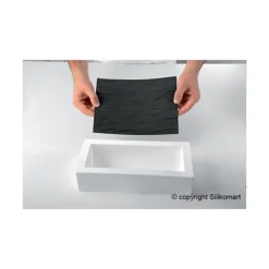 Clearance SILIKOMART Kit Moule à bûche et Tapis Décor Arabesque Professional