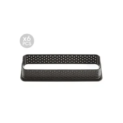 Outlet SILIKOMART Kit Moule Silicone 6 Tartelettes Rectangle 120mm Professional