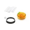 Sale SILIKOMART Kit Moule Silicone 8 Tartelettes Ø 80mm Saint Honoré Professional