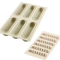 Best SILIKOMART 3D DESIGN Kit Moule Silicone Pop Eclair (x2)