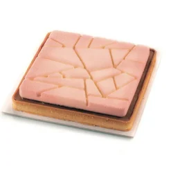 New SILIKOMART Kit Moule Tarte Carré Liberty 18 x H 2 cm