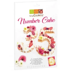 Sale SCRAPCOOKING Kit Number Cake 28 cm