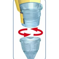 Best MATFER Lot de 2 Douilles à Bûche Interchangeables