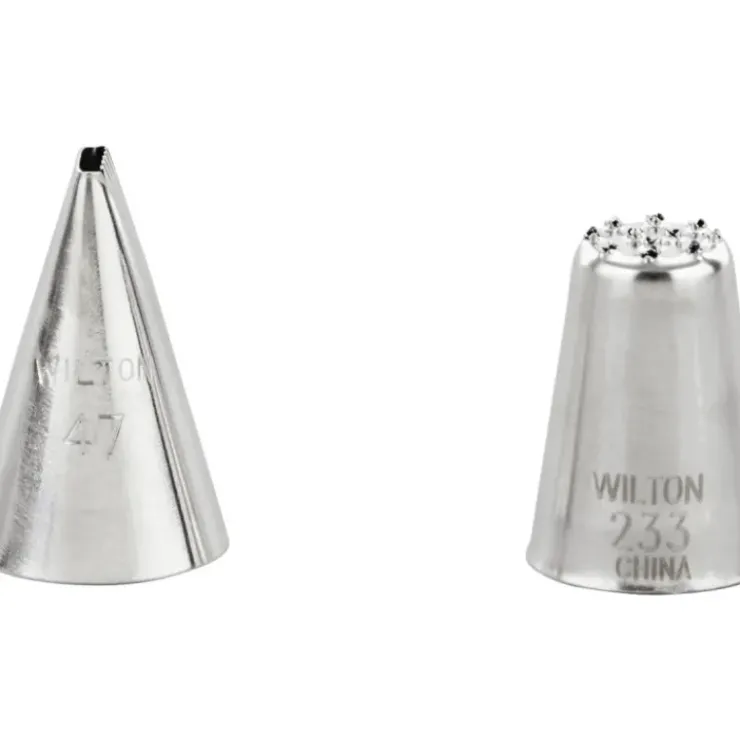 Outlet WILTON Lot de 2 Douilles Pâtissières n°047 et n°233