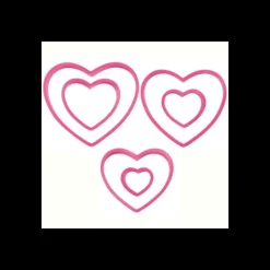 Online WILTON Lot de 6 Emporte-Pièces Cœur