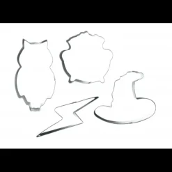 Clearance SCRAPCOOKING Lot de 4 Emporte-pièces Inox Sorcier