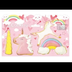 Hot SCRAPCOOKING Lot de 4 Emporte-Pièces Licorne
