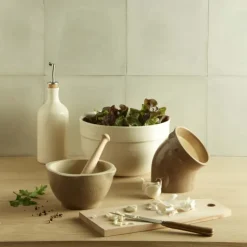 New EMILE HENRY Main à sel en Céramique Farine Ø 10cm