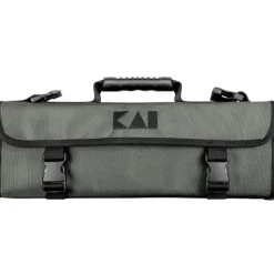 KAI Mallette 5 Couteaux de Cuisine Japonais Wasabi Black