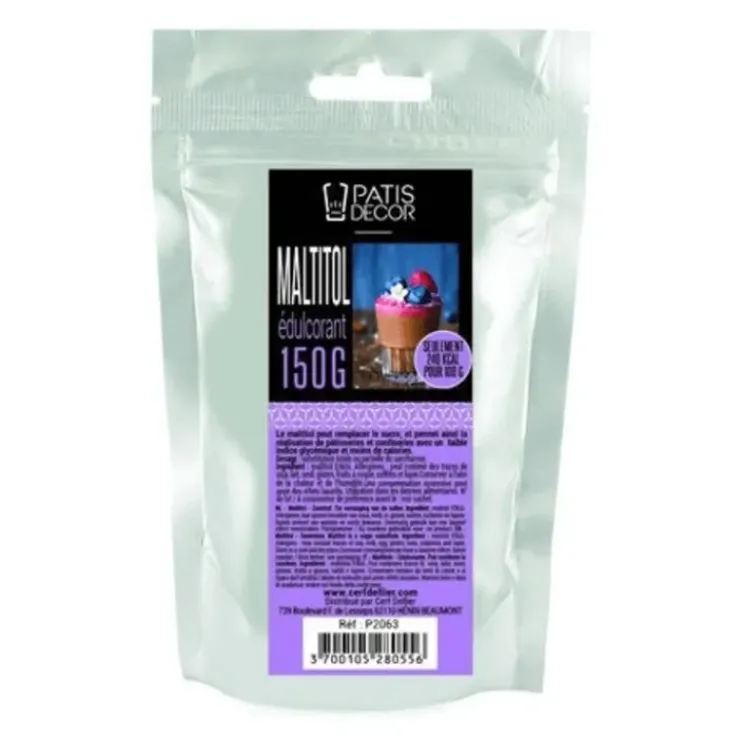 Clearance PATISDECOR Maltitol 150 g Patisdécor