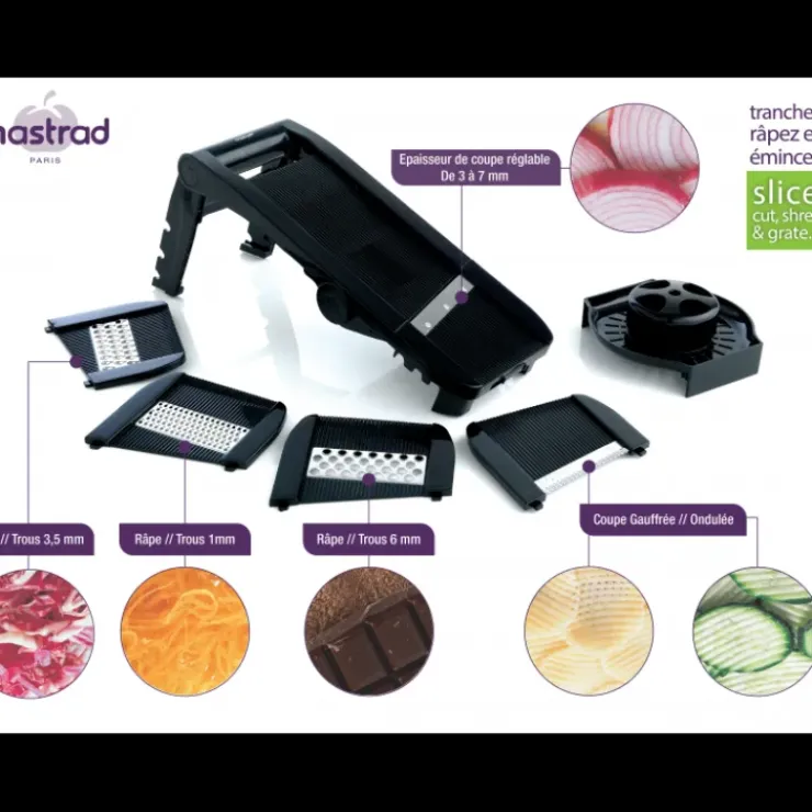 Sale MASTRAD Mandoline Multi-râpes