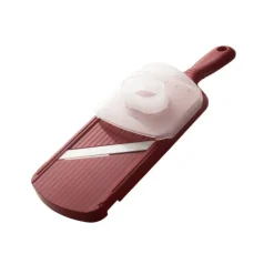 Hot KYOCERA Mandoline Réglable Lame Céramique avec Protège Doigts Rouge