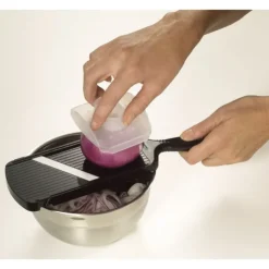 Online KYOCERA Mandoline Réglable Lame Céramique avec Protège Doigts Noire