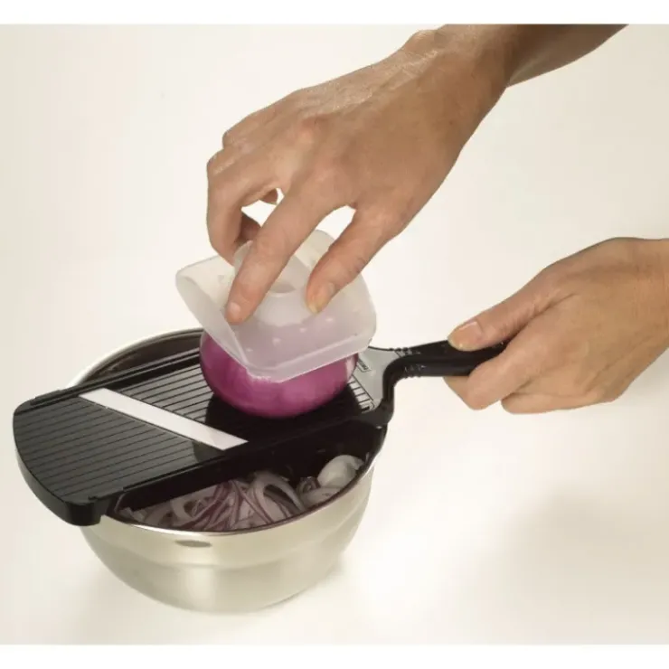 Online KYOCERA Mandoline Réglable Lame Céramique avec Protège Doigts Noire