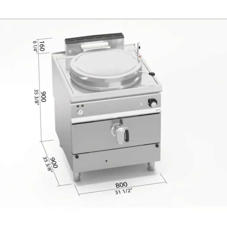 Hot BERTOS Marmite à Gaz 100L Indirecte Berto's