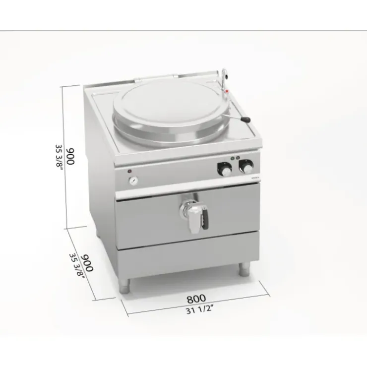 Clearance BERTOS Marmite Electrique 100L Indirecte Berto's