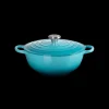 Clearance LE CREUSET Marmite en fonte 26 cm Caraïbes Signature