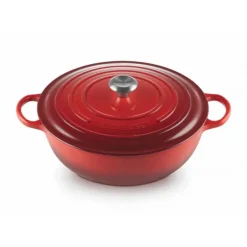 LE CREUSET Marmite en Fonte 32 cm Cerise Signature