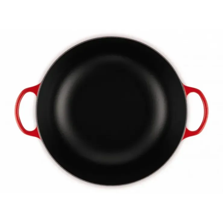 LE CREUSET Marmite en Fonte 32 cm Cerise Signature