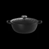 Outlet LE CREUSET Marmite en fonte 26 cm Noir Mat Signature