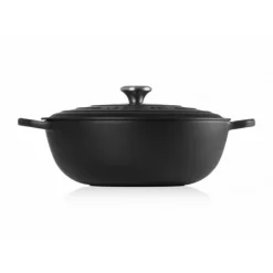 Discount LE CREUSET Marmite en Fonte 32 cm Noir Mat Signature