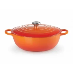 Hot LE CREUSET Marmite en Fonte 32 cm Volcanique Signature