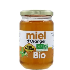 Discount MIELS VILLENEUVE Miel d'Oranger Bio 375 g