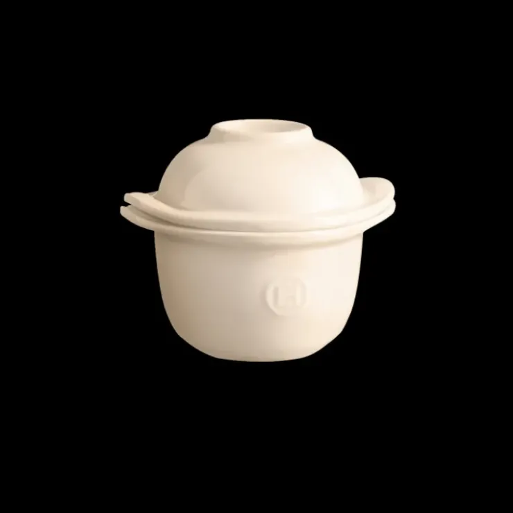 Best EMILE HENRY Mini Cocotte Coquetier en Céramique Ø 14 cm Argile