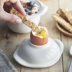 Best EMILE HENRY Mini Cocotte Coquetier en Céramique Ø 14 cm Argile