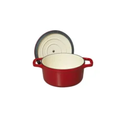 Discount CHASSEUR Mini Cocotte en Fonte Ronde 10 cm Rouge