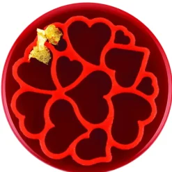 Sale SILIKOMART Mini Moule Silicone Coeur ⌀ 6 x H 0,2 cm (x6)