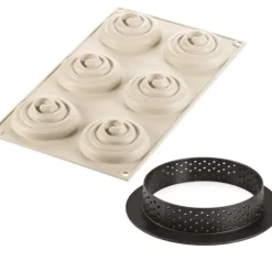 Clearance SILIKOMART 3D DESIGN Mini Moule Silicone Tartelette Twist