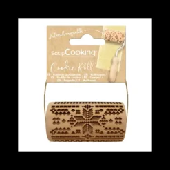 New SCRAPCOOKING Mini Rouleau à Pâtisserie Empreinte Point de Croix 7 cm