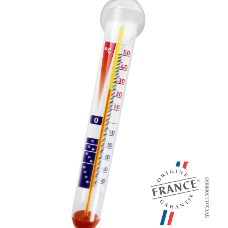 Sale ALLA FRANCE Mini Thermomètre Vertical en Verre