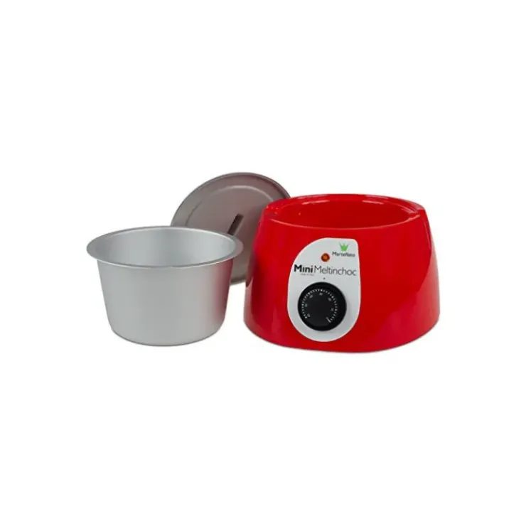 CUISINEADDICT Mini Trempeuse à Chocolat Rouge 1,8 L