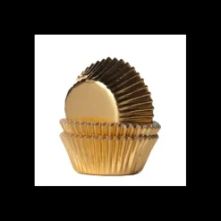 Sale HOUSE OF MARIE Mini-Caissettes Cupcakes Or (x36)