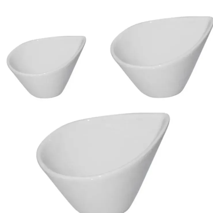 Outlet CUISINEADDICT Mise en Bouche Porcelaine Goutte d'Eau 25 cl