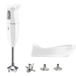 BAMIX Mixeur Plongeant Sans Fil Cordless Blanc