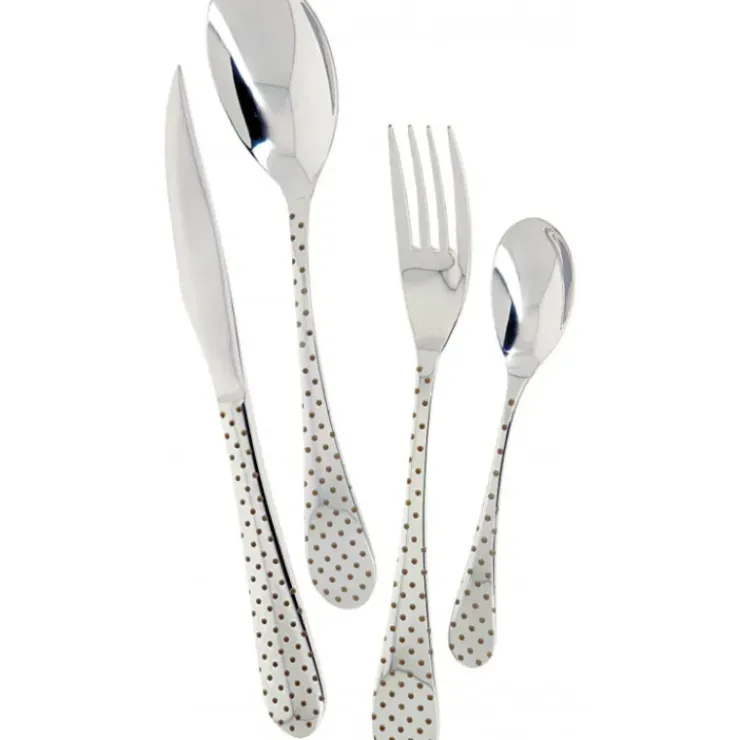 Outlet LEBRUN Ménagère 24 pièces Constellation Inox 3 mm