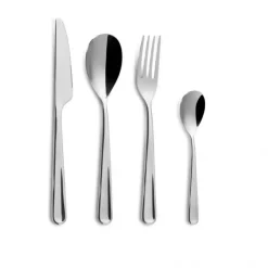 New COMAS Ménagère 24 pièces LONDON Inox 18/10 4mm