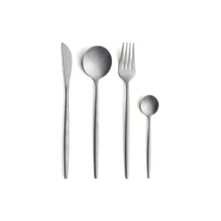 New COMAS Ménagère 24 pièces Mart Vintage Argent 18% 2,5 mm