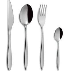 Outlet COMAS Ménagère 24 pièces Mia Inox 18% 3 mm