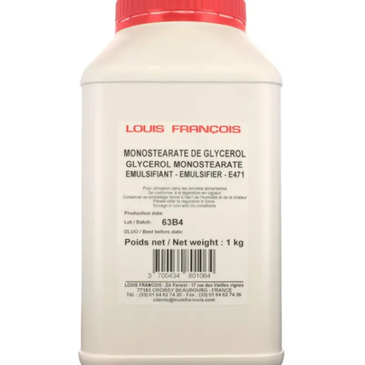 Outlet LOUIS FRANCOIS Monostearate de glycerol 40 % 1 kg E471