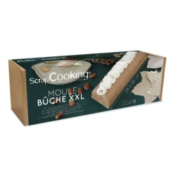 Discount SCRAPCOOKING Moule à Bûche de Noël XXL Inox 45 cm