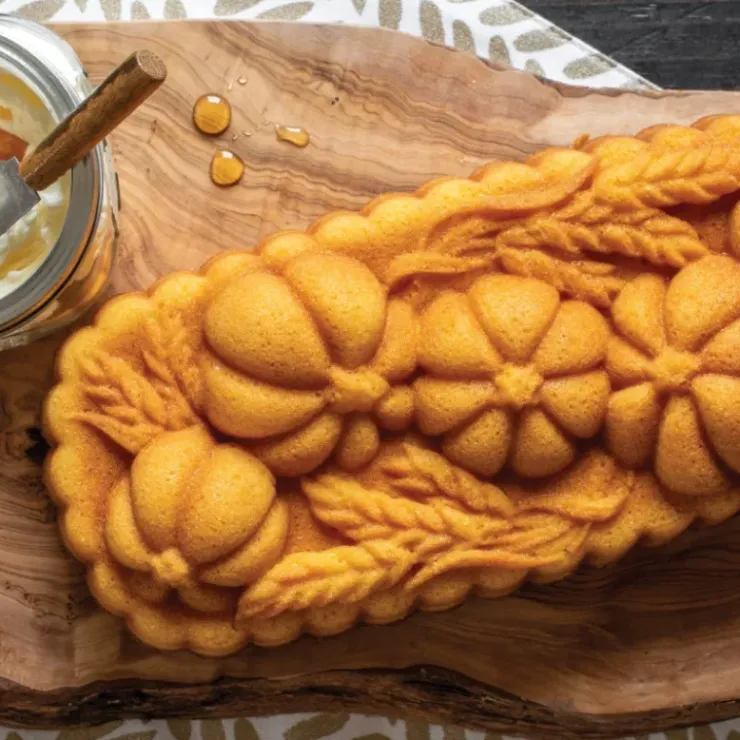 Best NORDIC WARE Moule à Cake Blé et Citrouille Bronze