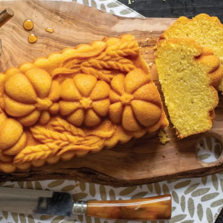 Best NORDIC WARE Moule à Cake Blé et Citrouille Bronze