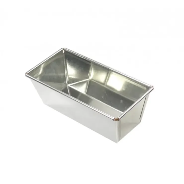 Best GOBEL Moule à Cake 15cm Evasé Fer Blanc