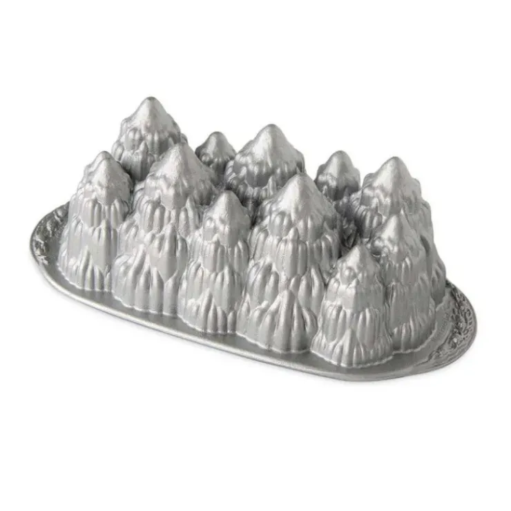 Best NORDIC WARE Moule à Cake Forêt de Sapins Silver