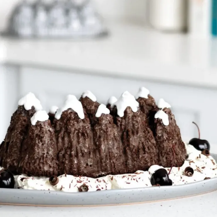 Best NORDIC WARE Moule à Cake Forêt de Sapins Silver